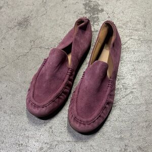 Ugg Suede Loafers - Purple